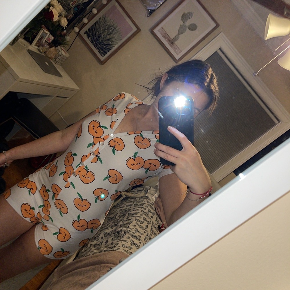 Peachy pajamas